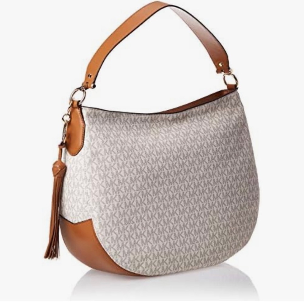 Brand New Michael Kors Brooke Large Zip Hobo Bag! Gem